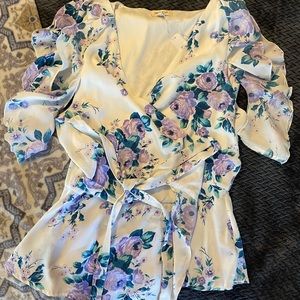 Silk Sandy & Sid blouse from Charming Charlie (now closed nation wide) NWT
